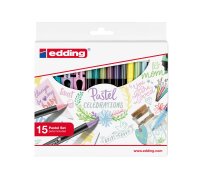 Edding Pastell 15er-Promotion-Set 15er-Set sortiert