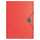 Eckspannermappe A4 PP Urban Chic rot mit 3 Klappen