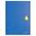 Eckspannermappe A4 PP Urban Chic blau mit 3 Klappen