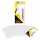 Idena 10499 - 10er Set Kellnerblöcke, 7 x 14,8 cm, je 30 Blatt, blanko