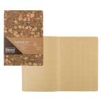 Notizbuch 20x14cm karriert 192 Blatt, aus Kork,