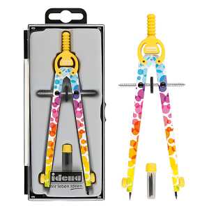 IDENA Schnellverstellzirkel Idena Style Bubbles, mit Ersatzminen