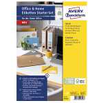 Zweckform Home Office Etiketten Starter-Set - 189 Etiketten, sortiert