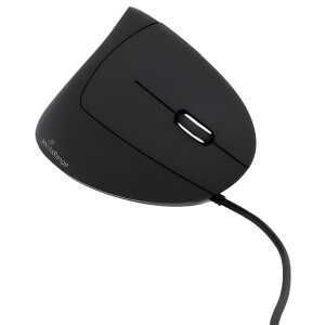 Maus MROS230 - ergonomisch, 6 Tasten, optisch, kabelgebunden, schwarz