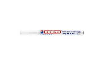 Edding Kalligrafie Glanzlackmarker 753 1-2,5 mm weiß