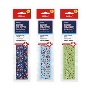 Kinderpflaster 50cmx6cm farblich sort, wasserabweisend, atmungsaktiv