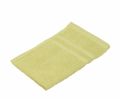 GOEZZE FROTTIER  Gästehandtuch Sylt  30x50cm limone, aus Walkfrottier, 440 g/m², Gözze