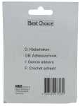 Haken selbstklebend Edelstahl 4er sortiert 5 + 3,5cm