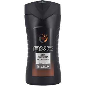 Duschgel Axe 250ml Dark f Männer, Duftmix Schokolad Amber Pfeffer