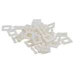 Kunststoffschnallen 13mm 1000er KS13 weiß, für...