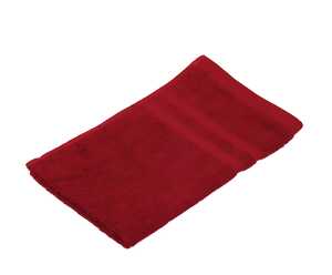 Gästehandtuch Sylt 30x50cm bordeaux, aus Walkfrottier, 440 g/m², Gözze