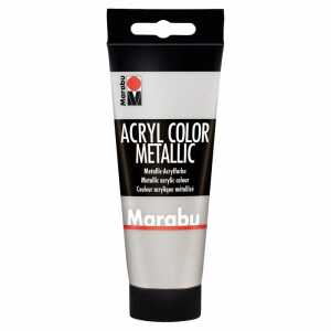 MARABU Acryl Color, Silber 100 ml