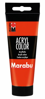 MARABU  Acryl Color, Zinnoberrot  100 ml