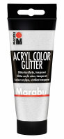 MARABU  Acryl Color, Glitter  Silber, 100 ml