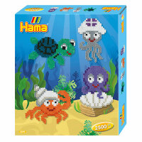 Hama Perlen 3249 Geschenk-Set Unter Wasser mit ca. 2.500...