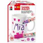 Porcelain und Glaspainter Kids Tassen Malset Mia, 1x...