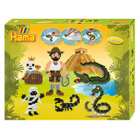 Hama Perlen 3154 Geschenk-Set Abenteuer mit ca. 4.000...