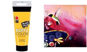 MARABU Acryl Color, Schwarz 100 ml