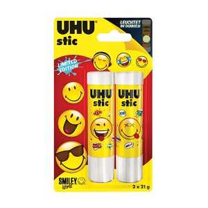 UHU Klebestift Neon 2x21g Limited Edition Blister