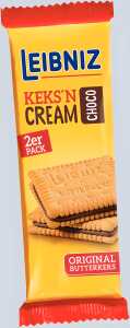Keksn Cream Choco, 18 Portionen mit je 2 Doppelkeksen