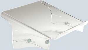 Ergonomischer Dokumentenhalter Q-doc 415 aus Acrylglas.