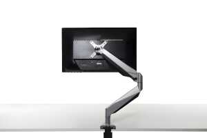 Monitorarm Smart Office 11, single, für Monitore 2-9 kg, Kabelführung