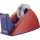 tesa Tischabroller Easy Cut - für Rollen bis 33 m x 19 mm, rot/blau