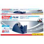 tesa Tischabroller Easy Cut - für Rollen bis 33 m x 19 mm, royalblau