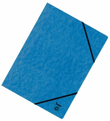 Dreiflügelmappe, A4, 390g/qm, blau