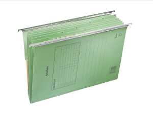 Kreditaktmappe Vetro-Mobil, moosgrün Hängemappe A4, mit Aufdruck,Innen