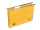 Hängemappe A4 mit Frosch gelb 230g/qm Farbkarton, Beschriftungs-