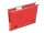 Hängemappe A4 mit Frosch rot 230g/qm Farbkarton, Beschriftungs-