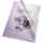 Aktenhülle, A4, PVC, 150my, lila oben und rechts offen, glatt