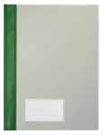 Schnellhefter A4, mit Einsteckfach, grün,...