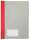 Schnellhefter A4, mit Einsteckfach, rot, transparenter Deckel, PVC