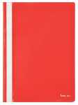 Schnellhefter A4, dokumentenecht, PP, rot, transparenter...
