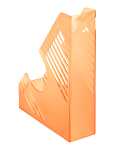 Zeitschriftenbox, orange transparent, für ca. 700...