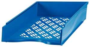 Briefkorb A4-C4, blau Außenmaß: B255 x T65 x H370,