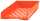Briefkorb A4-C4, rot, Außenmaß: B255 x T65 x H370,