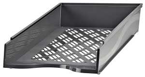 Briefkorb A4-C4, schiefer, Außenmaß: B255 x T65 x H370,