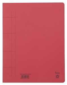 Schnellhefter, A4, 250g/m2, rot kaufm. Heftung, für ca. 250 Blatt