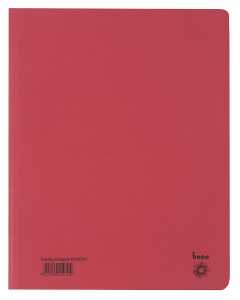 Dreiflügelmappe, A4, 250g/m2, rot