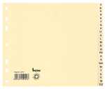 Ordnerregister, A-Z, 24 Blatt, A4 halbe Höhe,...