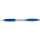 Kugelschreiber Atlantis, blau gummierte Griffzone
