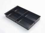 Schubladeneinsatz 4-Fächer H: 51mm