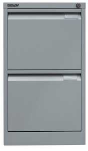 Hängeregistraturschrank, 1Bahn Silber