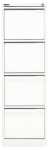 Hängeregistraturschrank, einbahnig, 4...