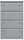 Hängeregistraturschrank 4 Auszüge silber BISLEY CDF4355 2 Bahnen