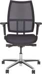 Bürodrehstuhl Maxime, schwarz, netzbespannte...