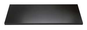 lackierter Fachboden für Flügeltüren- schränke UNIVERSAL, schwarz